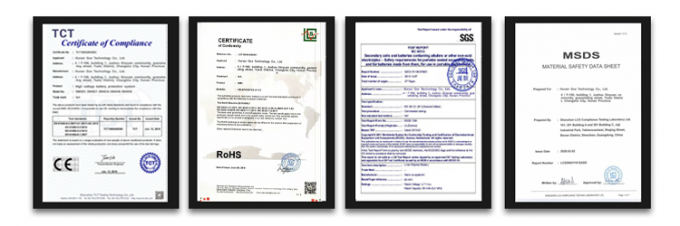 90S 288V 250A 릴레이 접촉기 배터리 에너지 저장 시스템으로 고전압 마스터 BMS 8