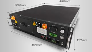 외부 디스플레이가 포함된 GCE 750V 3U 마스터 RBMS
