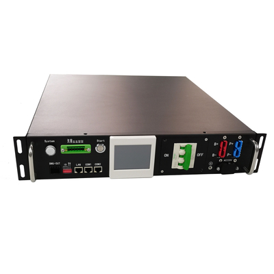 GCE RS485 CAN 프로토콜 태양 전지 시스템 ESS BMS 204.8V50A 64S 고전압 2U BMS