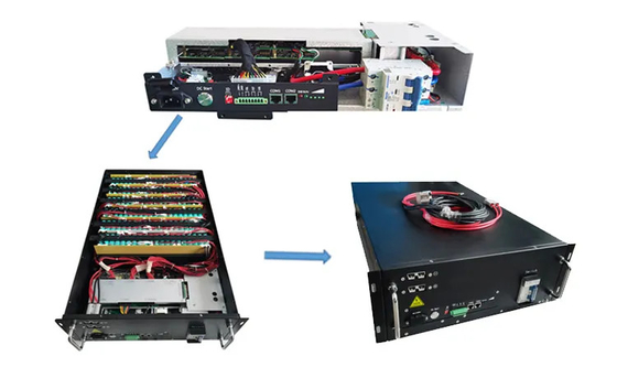 lifepo4 건전지 팩을 위한 60S 100A 마스터·슬레이브 BMS 리튬 배터리 관리 시스템 192V BMS