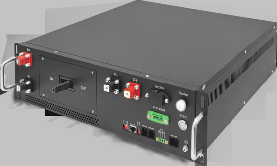 배터리 에너지 저장 솔루션 마스터 슬라브 LFP/NMC/LTO BMS 136S 435.2V 125A BMS 3U ESS UPS