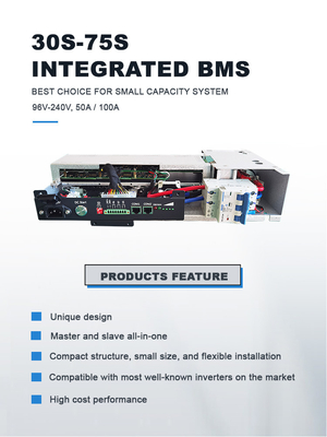 GCE 64S 204.8V 100A 집용 통합 BMS 태양광 LFP 전원 솔루션 배터리 저장 시스템 UPS 리?? 이온 배터리