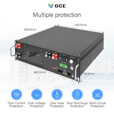 Gce 고전압 170S 544/629V 125A 배터리 관리 시스템 LFP/NMC 배터리 지원 제어 균형