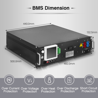 GCE GCE 고전압 BMS 신뢰성 96S 307.2V 125A BMS 최고 리?? 배터리 효율을 위해 3 단계 보호