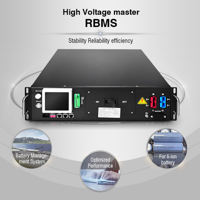 GCE 고전압 랙 에너지 저장 시스템 배터리 태양 에너지 저장 캐비닛 배터리 팩 BMS 리?? 배터리 120S 384V 100A
