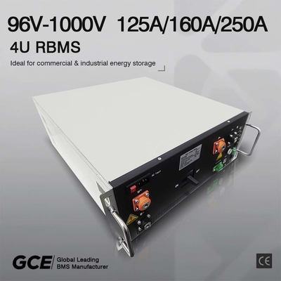 160S 태양전지 시스템, 512V 250A 고전압 마스터 슬레이브 BMS