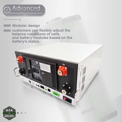5U 사이즈 BMS 마스터 슬래브 720V 400A 전류 충전 UPS 백업
