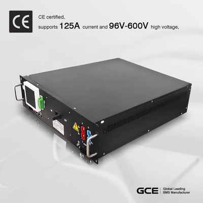 3U 165S 528V 125A Bms Rs485 CAN 통신 배터리 저장 관리 시스템