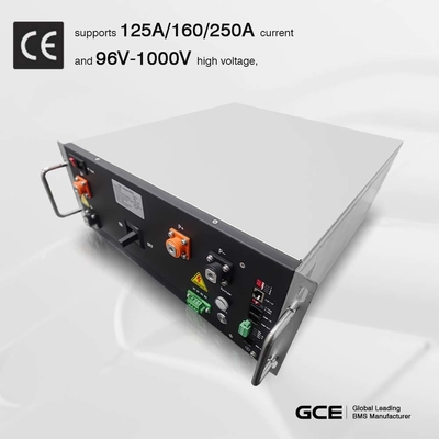 GCE 576V 125A BMS 4U 마스터 슬래브 BMS 스마트 밸런싱