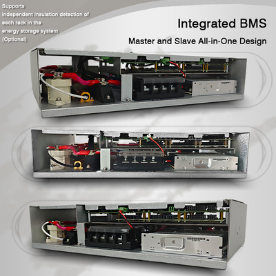 ESS UPS 전원 공급 통합 BMS 30-60S 96V-192V 100A 2U 철 상자