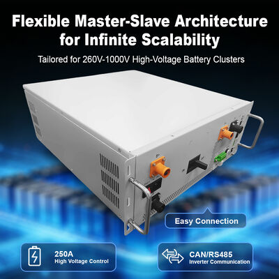 Industrial Lithium Battery BMS 409.6V 280AH 115KWH Rack Mount Lifepo4 Battery High Voltage BMS for Lithium Battery Pack