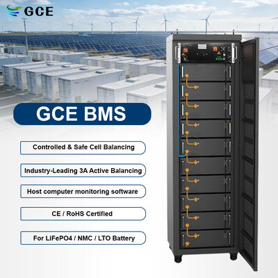 GCE HV 마스터 RBMS 3A 액티브 밸런스 112S-270S 100A 200A 250A 랙 장착형 리튬 배터리 시스템용 배터리 관리 시스템
