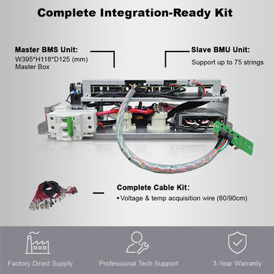 CE RBMS 10 통합 고전압 BMS | 120-370V LFP 배터리 관리 | 60셀 모니터링 | CAN/RS485 | 가정용 에너지 저장 및 UPS