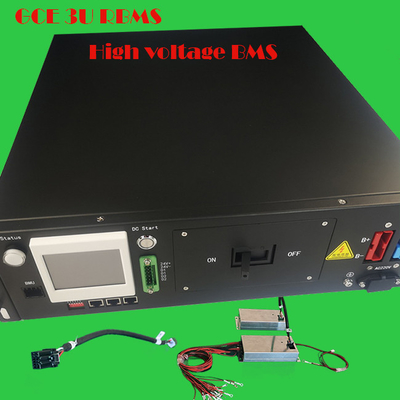3U 19인치 배터리 팩 BMS, 480V 125A 배터리 관리 시스템