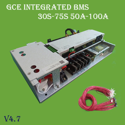 96V-192V 고전압 BMS 배터리 관리 시스템 30s-60s 50A