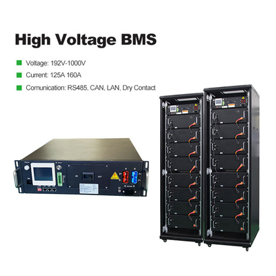 LFP NMC LTO 배터리 BMS, 120s 125A 384V 고전압 배터리 관리 시스템